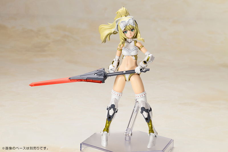 Frame Arms Girl Plastic Model Kit: P3 Durga II Light Armor Ver. image 6