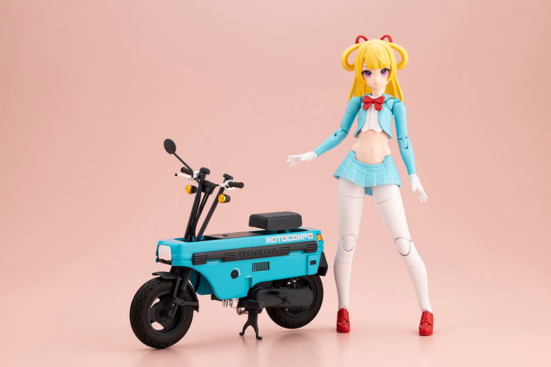 Megami Device Plastic Model Kit: Buster Doll Knight Alice with Honda AB12 Motocompo image 12