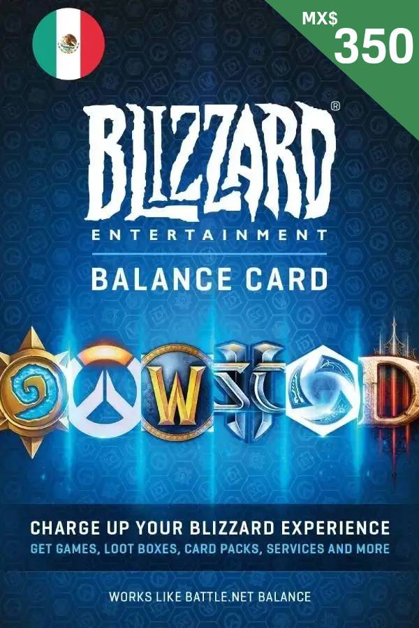 Blizzard Gift Card (MXN 350) | Mexico Account digital — Import Game Deal