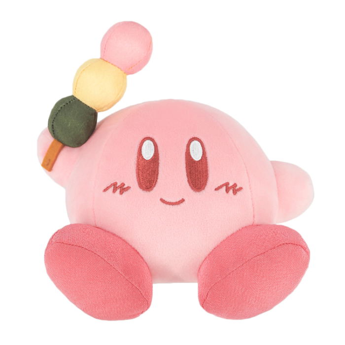Kirby Of The Stars FuwaFuwa Collection Plush: Kirby Three Color Dumpling Plush — Import Game Deal