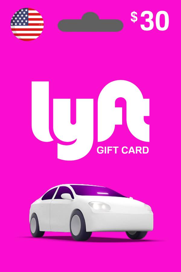 Lyft Gift Card 30 USD | United States Account digital — Import Game Deal