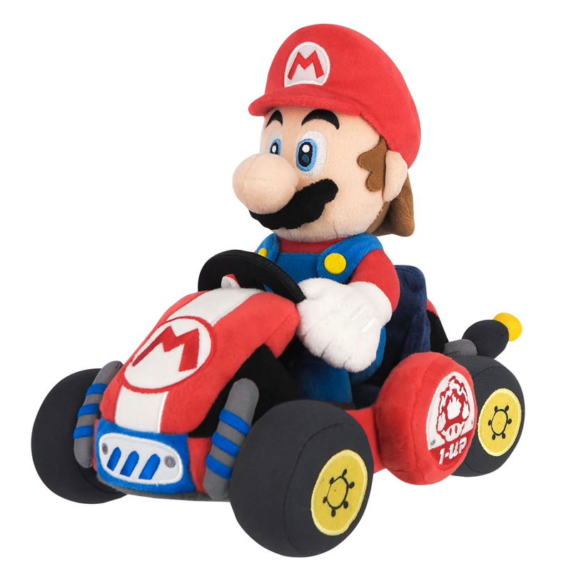 Super Mario Plush MKW01 Mario Kart World: Mario image 1