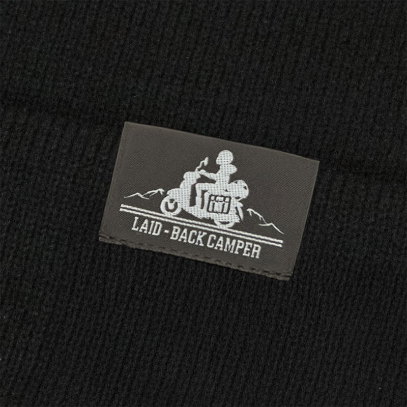 Yuru Camp Season 3 - Silhouette Bike Shima Rin Knit Cap (Black) image 2