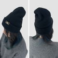 Yuru Camp Season 3 - Silhouette Bike Shima Rin Knit Cap (Black) thumbnail 3