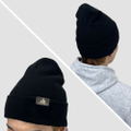 Yuru Camp Season 3 - Silhouette Bike Shima Rin Knit Cap (Black) thumbnail 4