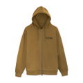 Yuru Camp Season 3 - Silhouette Bike Shima Rin Zip Hoodie (Coyote | Size XL) thumbnail 2