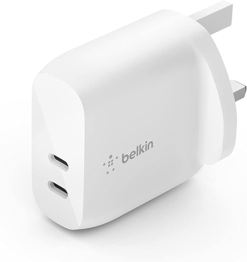 Belkin BoostCharge 40W (20W + 20W) Dual Port Wall Charger image 1