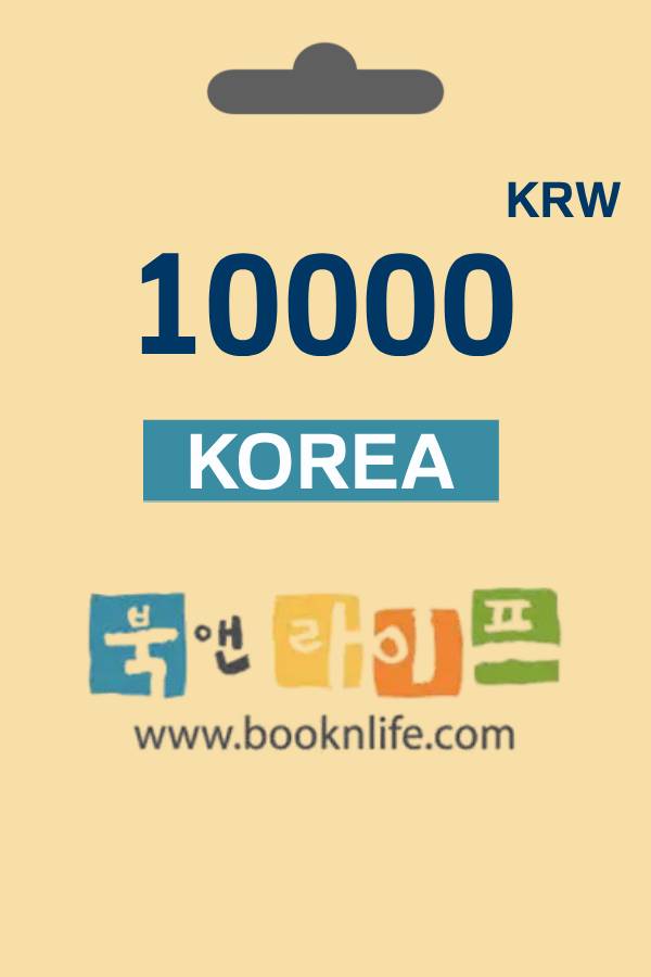 Booknlife Gift Card 10000 KRW | Korea Account digital — Import Game Deal