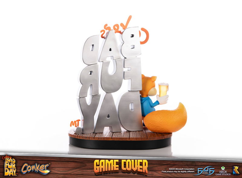Conker Resin Statue: Conker's Bad Fur Day Game Cover [Standard Edition] image 11