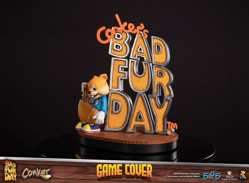 Conker Resin Statue: Conker's Bad Fur Day Game Cover [Standard Edition] image 13
