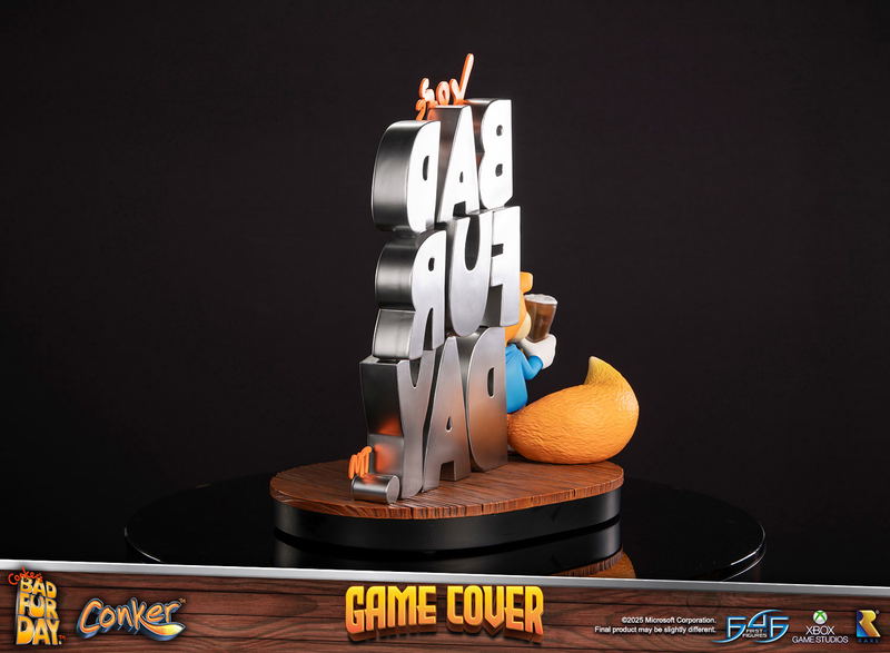 Conker Resin Statue: Conker's Bad Fur Day Game Cover [Standard Edition] image 15