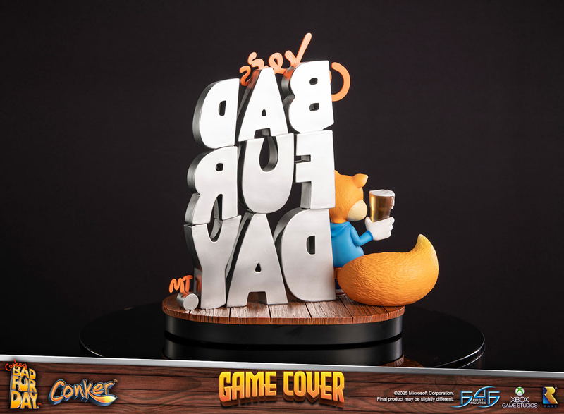 Conker Resin Statue: Conker's Bad Fur Day Game Cover [Standard Edition] image 16