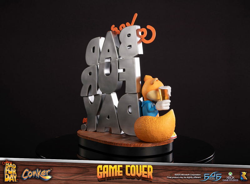 Conker Resin Statue: Conker's Bad Fur Day Game Cover [Standard Edition] image 17