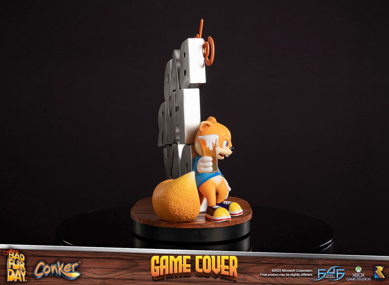Conker Resin Statue: Conker's Bad Fur Day Game Cover [Standard Edition] image 18