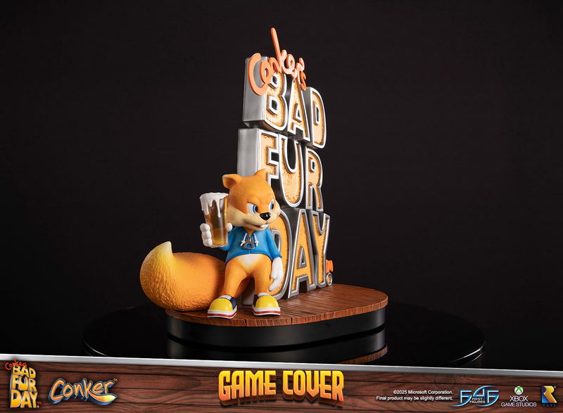 Conker Resin Statue: Conker's Bad Fur Day Game Cover [Standard Edition] image 19