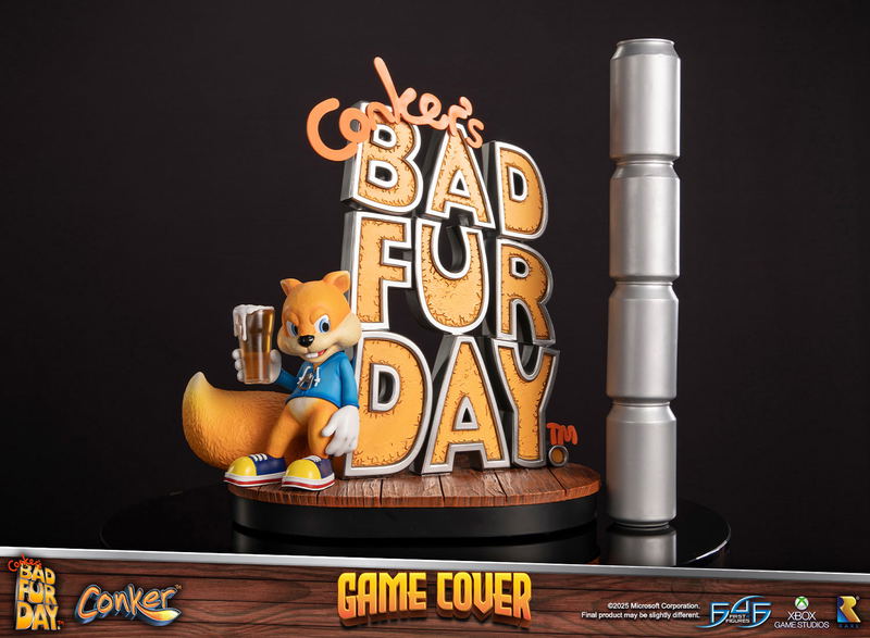 Conker Resin Statue: Conker's Bad Fur Day Game Cover [Standard Edition] image 21