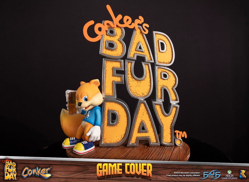 Conker Resin Statue: Conker's Bad Fur Day Game Cover [Standard Edition] image 23