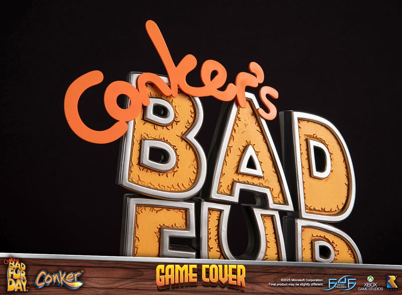 Conker Resin Statue: Conker's Bad Fur Day Game Cover [Standard Edition] image 26