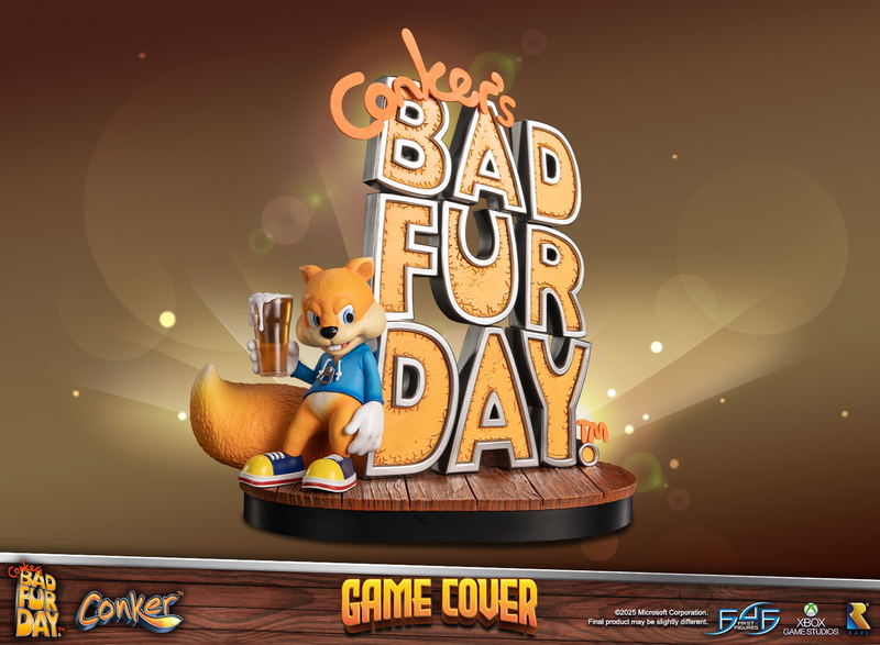 Conker Resin Statue: Conker's Bad Fur Day Game Cover [Standard Edition] image 32