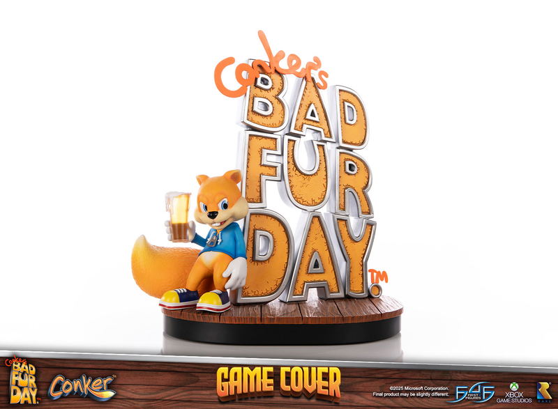 Conker Resin Statue: Conker's Bad Fur Day Game Cover [Standard Edition] image 9