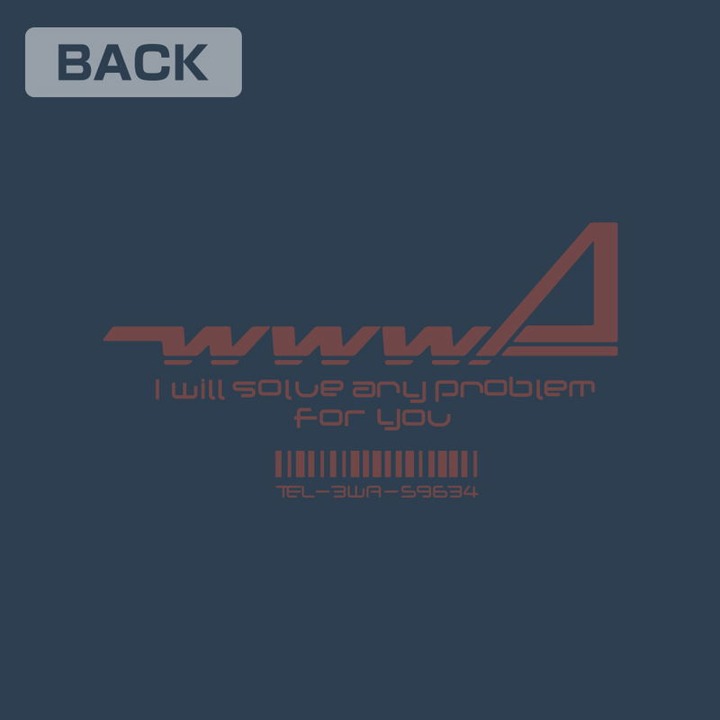 Dirty Pair - WWWA T-shirt (Slate | Size L) image 4