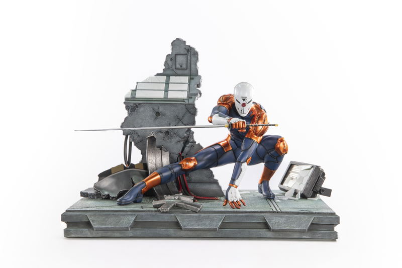 Metal Gear Solid Resin Statue: Cyborg Ninja (Gray Fox) [Standard Edition] image 1