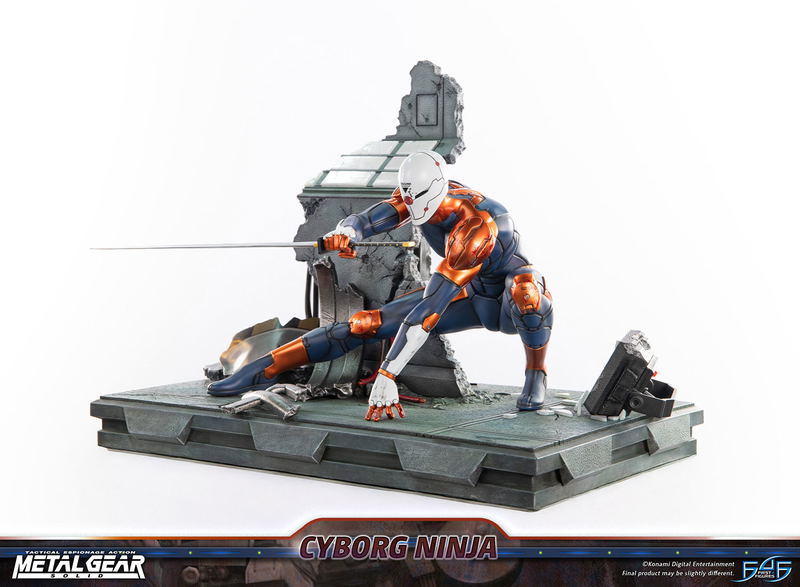 Metal Gear Solid Resin Statue: Cyborg Ninja (Gray Fox) [Standard Edition] image 10