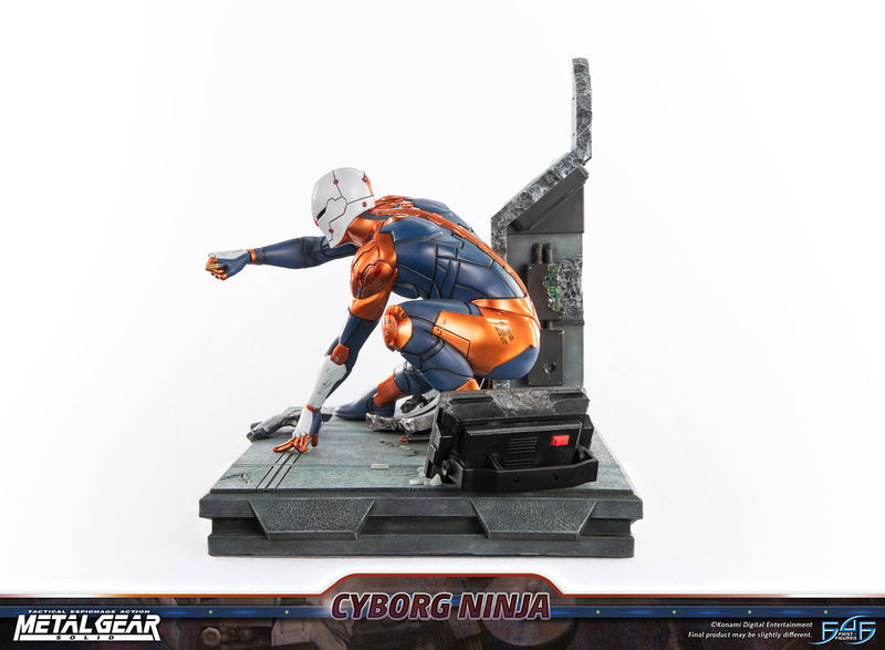 Metal Gear Solid Resin Statue: Cyborg Ninja (Gray Fox) [Standard Edition] image 11