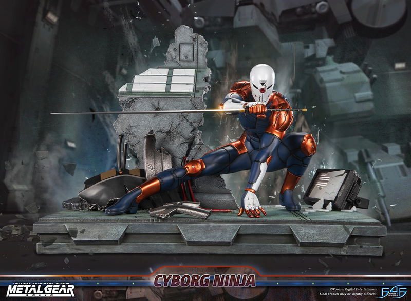 Metal Gear Solid Resin Statue: Cyborg Ninja (Gray Fox) [Standard Edition] image 13