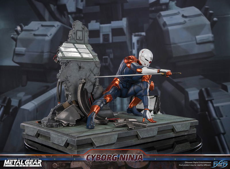 Metal Gear Solid Resin Statue: Cyborg Ninja (Gray Fox) [Standard Edition] image 14