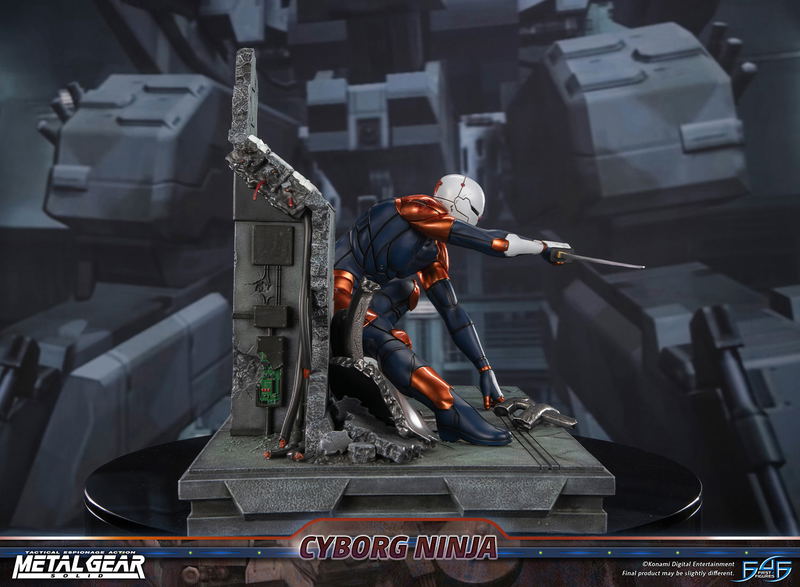 Metal Gear Solid Resin Statue: Cyborg Ninja (Gray Fox) [Standard Edition] image 15