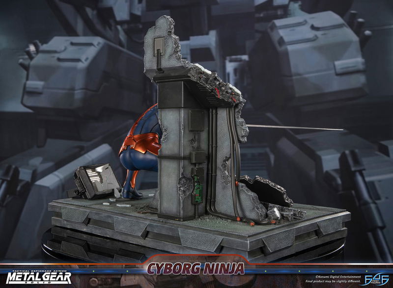 Metal Gear Solid Resin Statue: Cyborg Ninja (Gray Fox) [Standard Edition] image 16