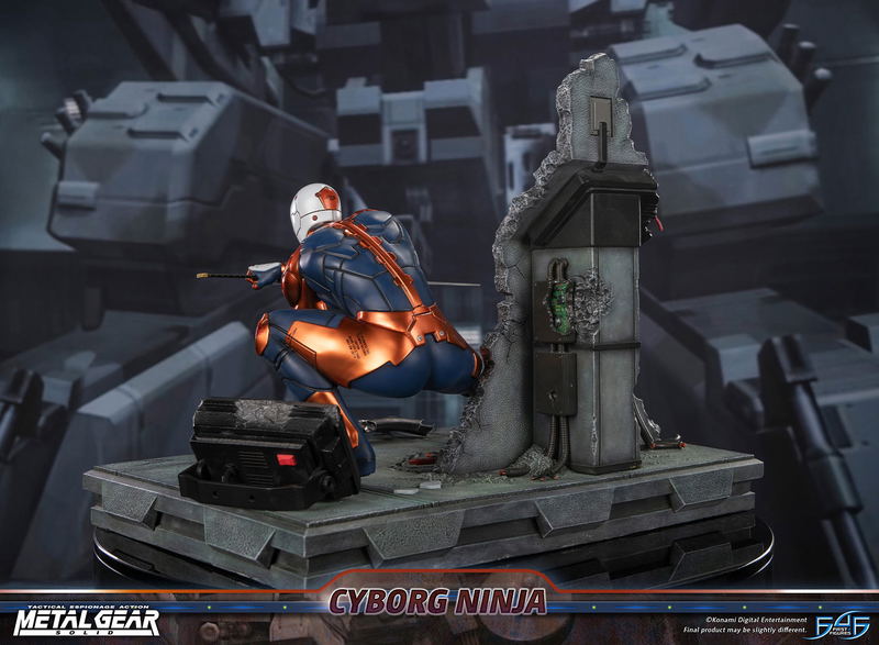 Metal Gear Solid Resin Statue: Cyborg Ninja (Gray Fox) [Standard Edition] image 18