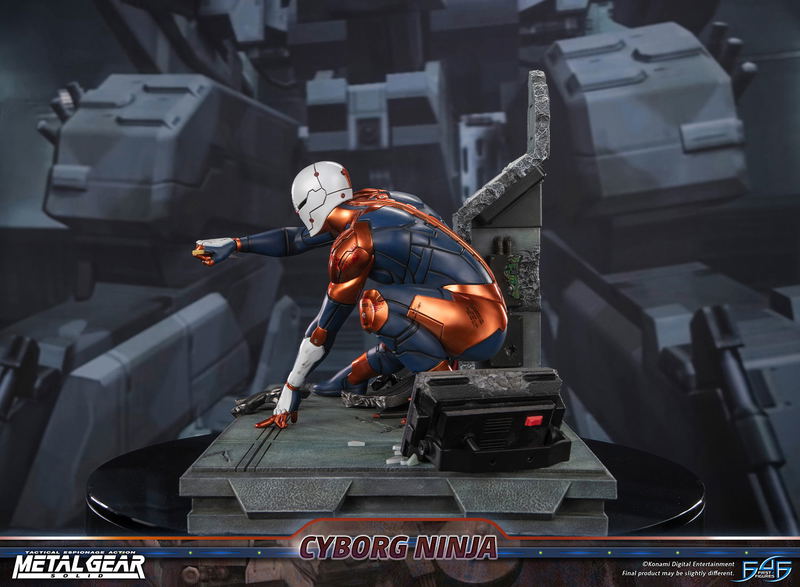 Metal Gear Solid Resin Statue: Cyborg Ninja (Gray Fox) [Standard Edition] image 19