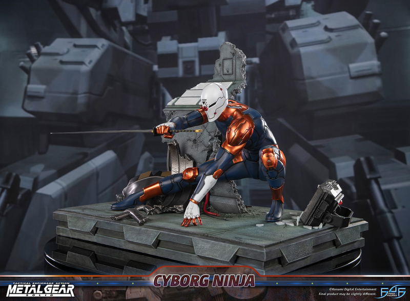Metal Gear Solid Resin Statue: Cyborg Ninja (Gray Fox) [Standard Edition] image 20