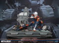Metal Gear Solid Resin Statue: Cyborg Ninja (Gray Fox) [Standard Edition] thumbnail 21