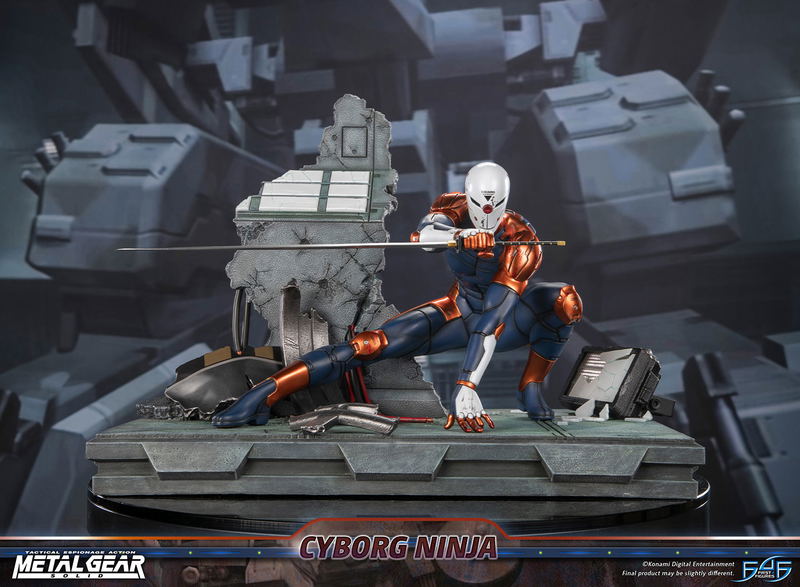 Metal Gear Solid Resin Statue: Cyborg Ninja (Gray Fox) [Standard Edition] image 21