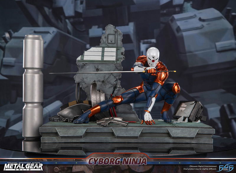 Metal Gear Solid Resin Statue: Cyborg Ninja (Gray Fox) [Standard Edition] image 22