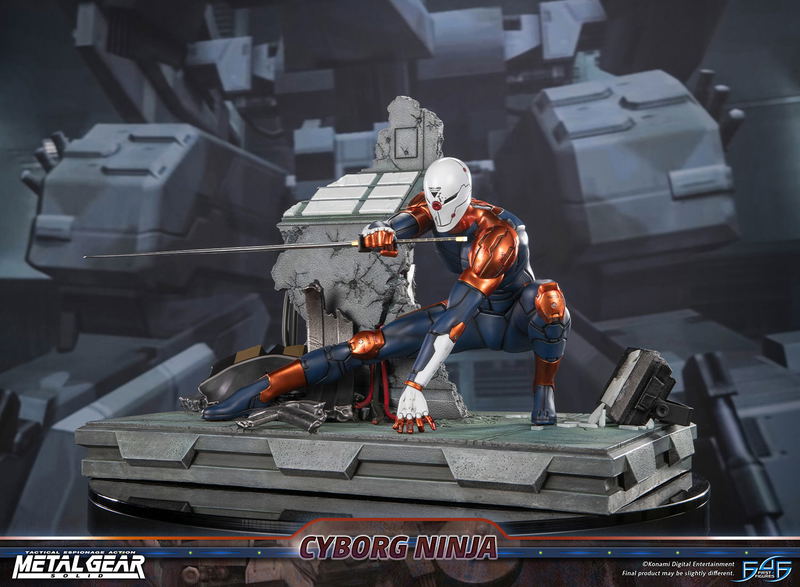 Metal Gear Solid Resin Statue: Cyborg Ninja (Gray Fox) [Standard Edition] image 23