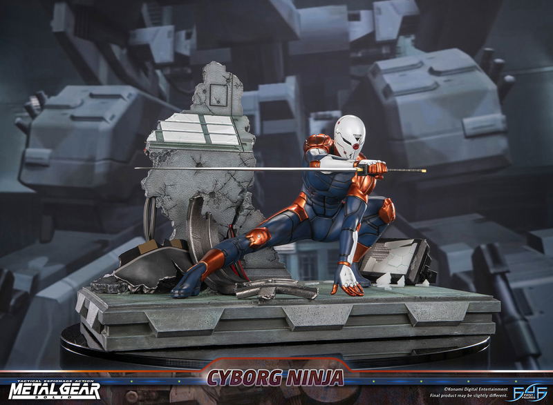 Metal Gear Solid Resin Statue: Cyborg Ninja (Gray Fox) [Standard Edition] image 24