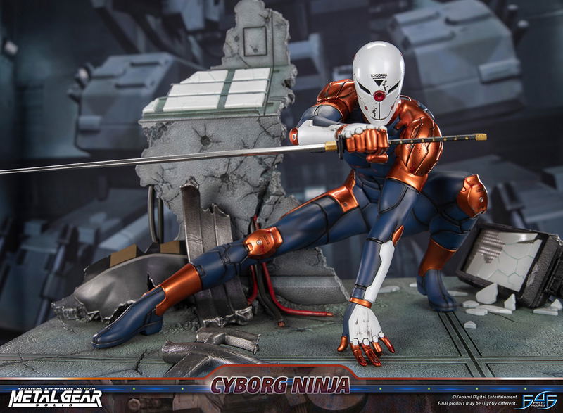 Metal Gear Solid Resin Statue: Cyborg Ninja (Gray Fox) [Standard Edition] image 25