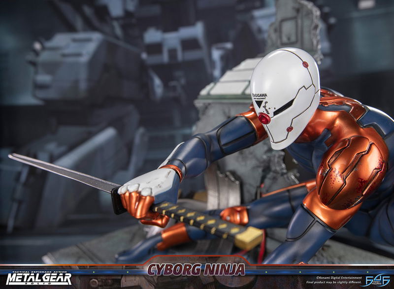 Metal Gear Solid Resin Statue: Cyborg Ninja (Gray Fox) [Standard Edition] image 29