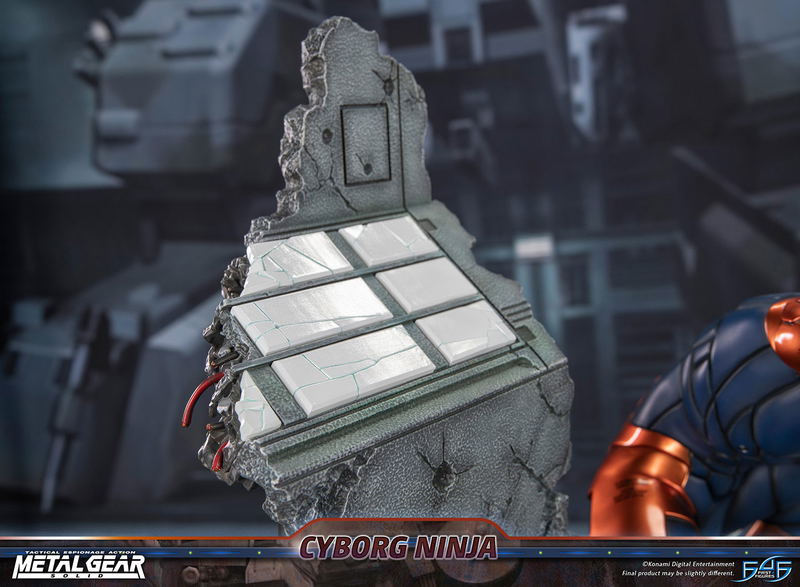 Metal Gear Solid Resin Statue: Cyborg Ninja (Gray Fox) [Standard Edition] image 33