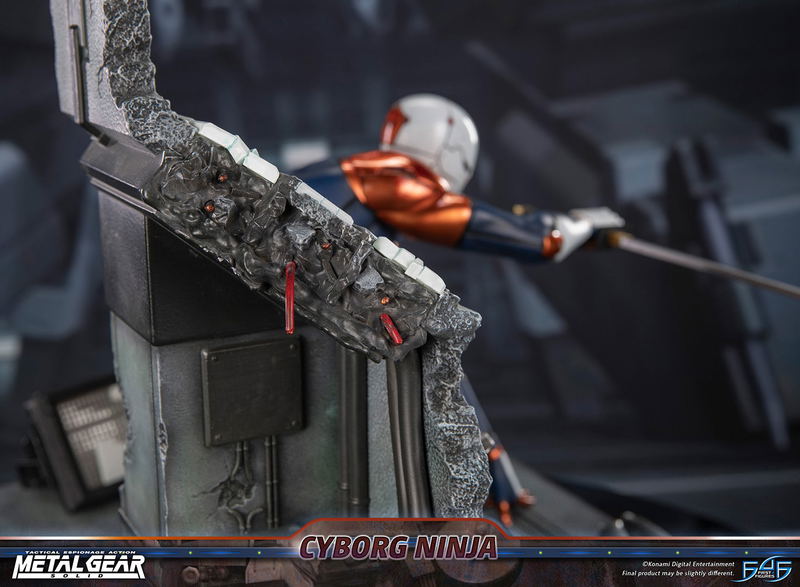 Metal Gear Solid Resin Statue: Cyborg Ninja (Gray Fox) [Standard Edition] image 34