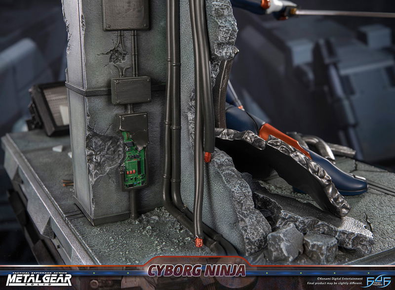 Metal Gear Solid Resin Statue: Cyborg Ninja (Gray Fox) [Standard Edition] image 35