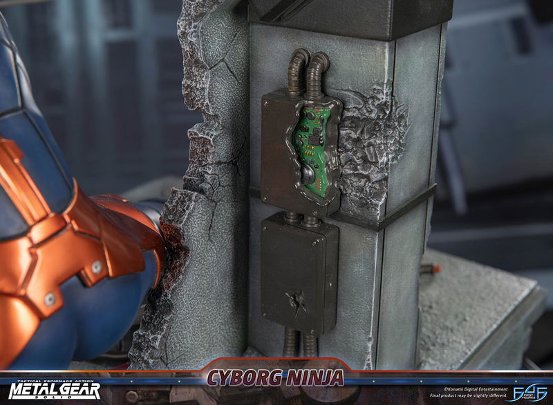 Metal Gear Solid Resin Statue: Cyborg Ninja (Gray Fox) [Standard Edition] image 36