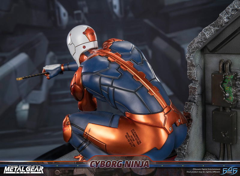 Metal Gear Solid Resin Statue: Cyborg Ninja (Gray Fox) [Standard Edition] image 37