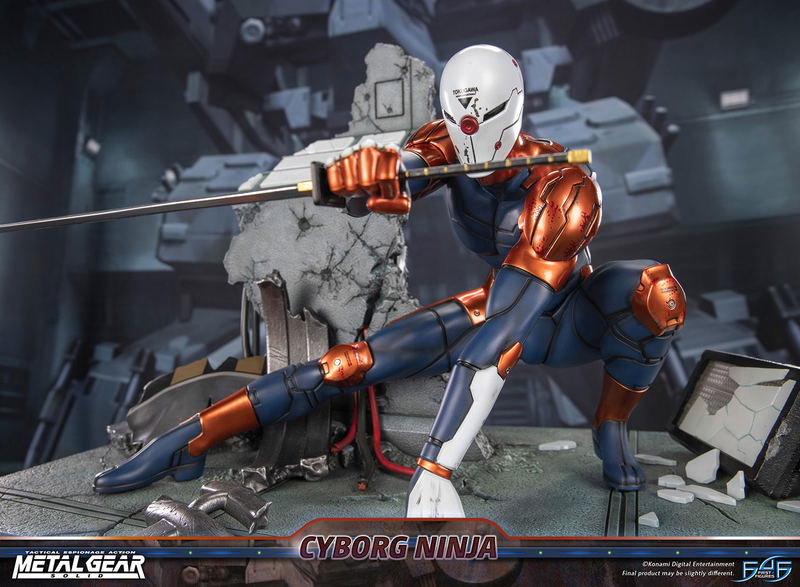 Metal Gear Solid Resin Statue: Cyborg Ninja (Gray Fox) [Standard Edition] image 39