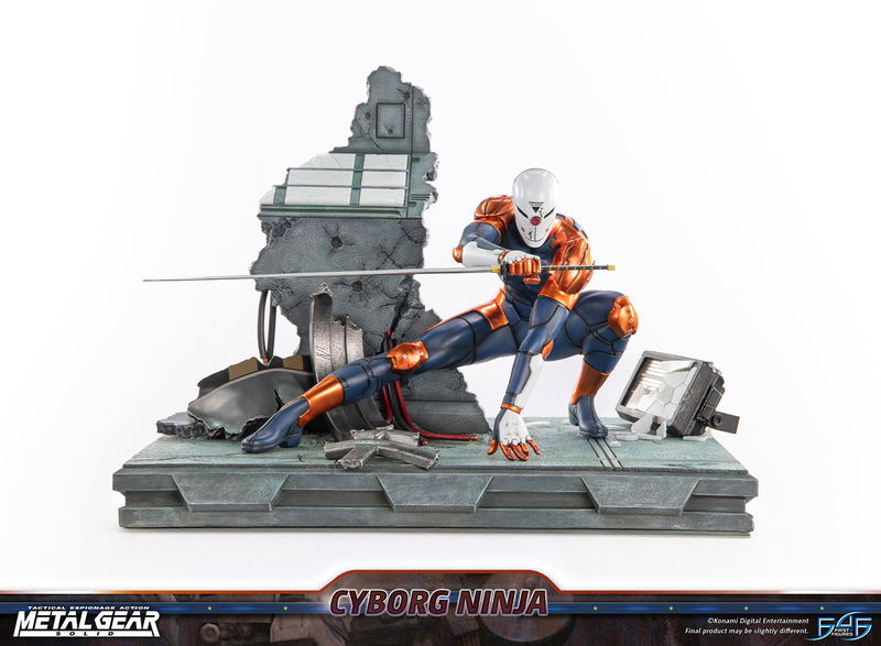 Metal Gear Solid Resin Statue: Cyborg Ninja (Gray Fox) [Standard Edition] image 9