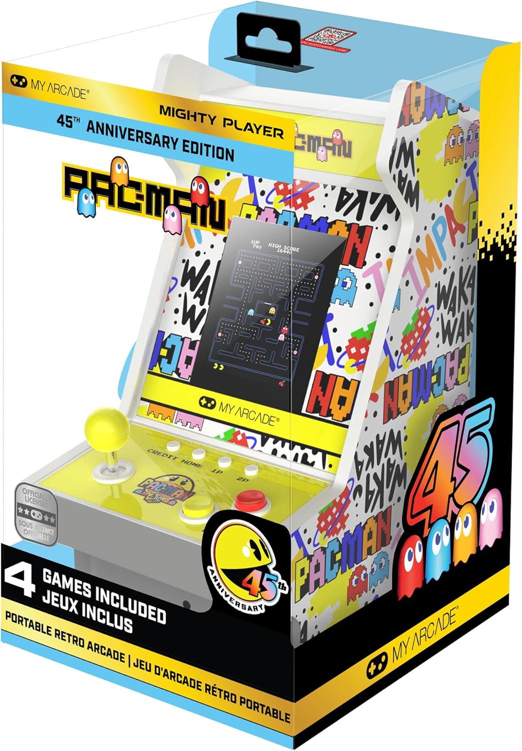 MY ARCADE Nano Player ,,Pac-Man Console – Board Games, Warhammer & Pokémon Cards in Lithuania MY ARCADE Nano Player ,,Pac-Man Console – Board Games, Warhammer & Pokémon Cards in Lithuania